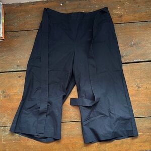 J. Crew Black Dress Pants Tailored Wool Blend